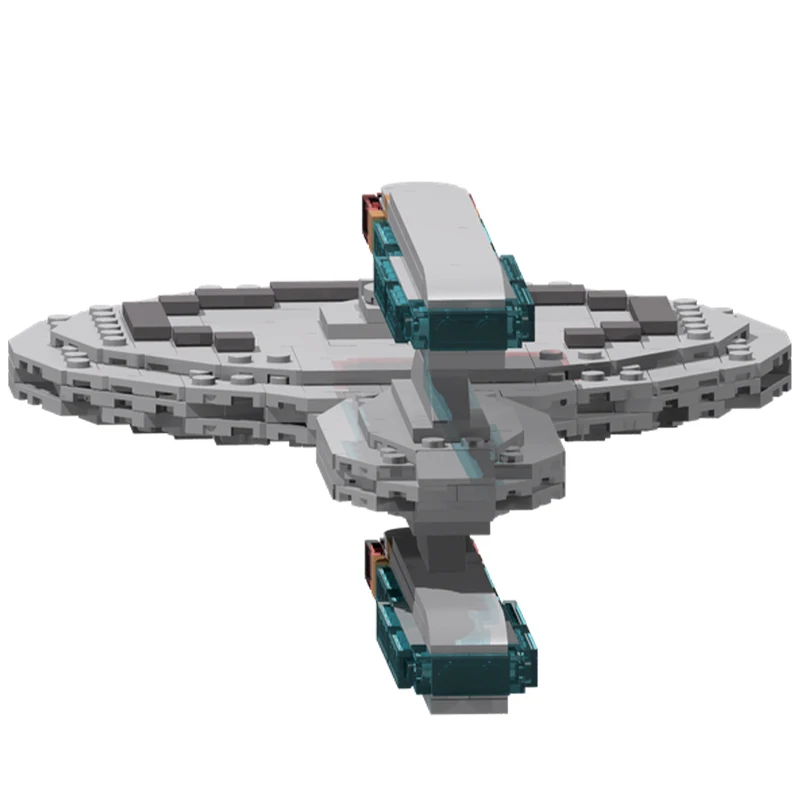 

397PCS MOC Challenger-Class Starbatter Smooth Starship Modular DIY Model Building Blocks Birthday Assembly Toys Gift