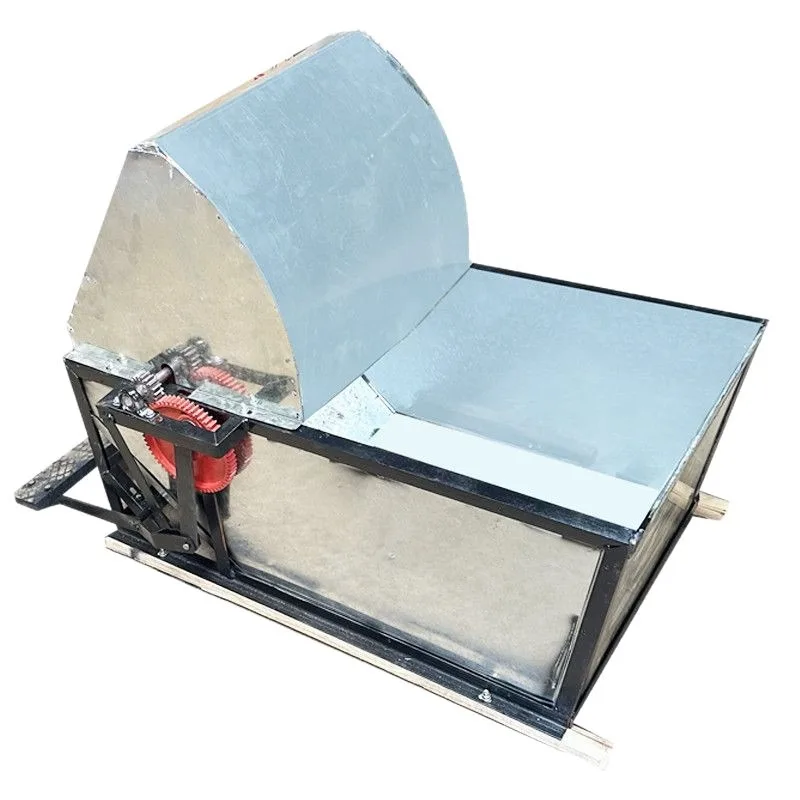 

Foot-pedal threshing machine, light and labor-saving rice threshing harvester, semi-automatic foot threshing machine