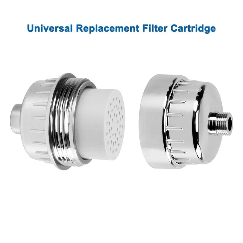 عناصر فلتر بديلة ، تقليل المعدن الثقيل بالماء الصلب ، النجاسة ، تناسب أي فلتر دش مماثل ، 15 مرحلة ساخنة