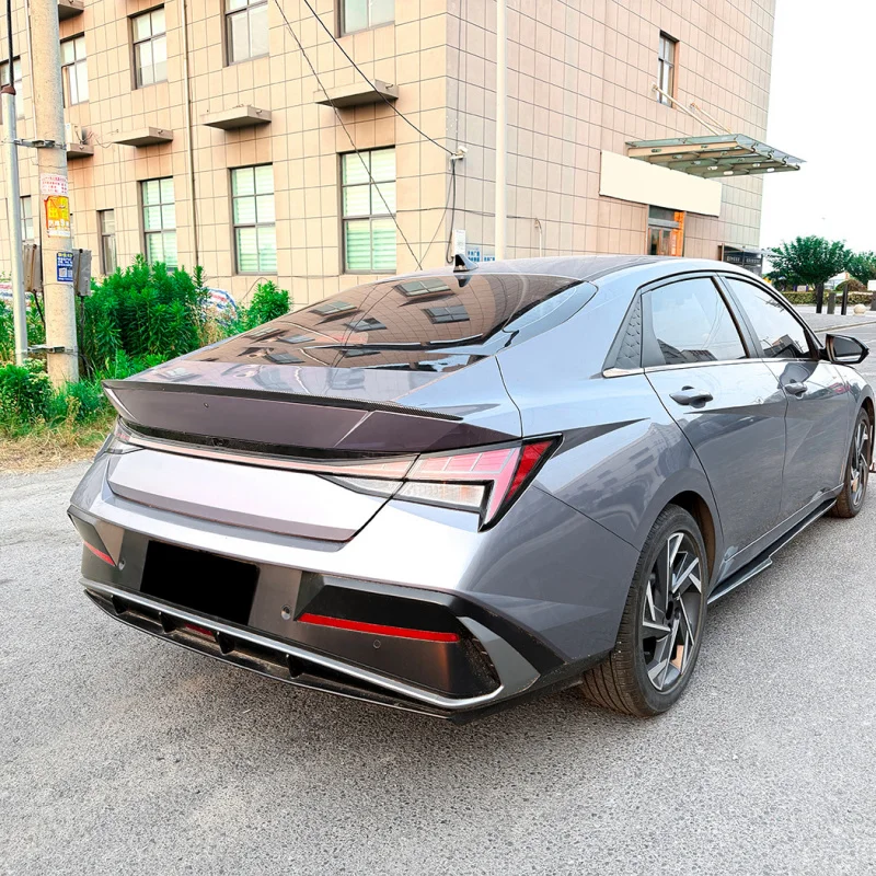 Glossy Black Wing Suitable For Hyundai Elantra Elantra MK7 2021+ N Line Rear Spoiler