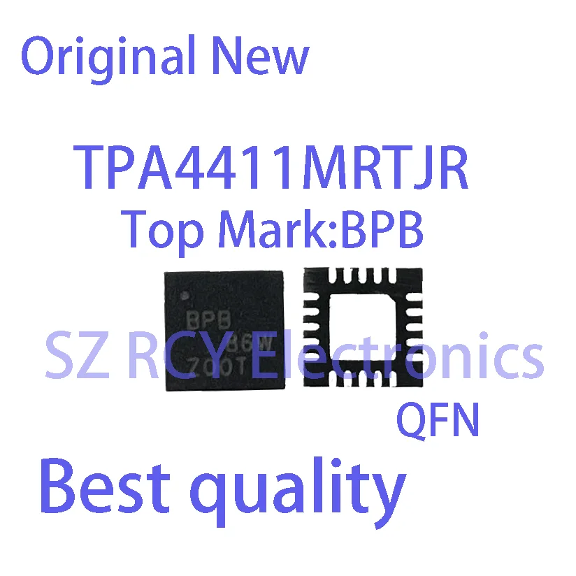 

(5 PCS)NEW TPA4411MRTJR TPA4411RTJR TPA4411 Top Mark BPB AKQ QFN TPA4411YZHR Top Mark AKT BGA Chipset
