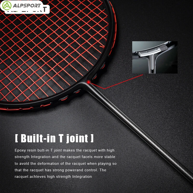 ALPSPORT XHP 2Pcs 6U 72g G4 T8 - Badminton Racket Carbon 评论和价格