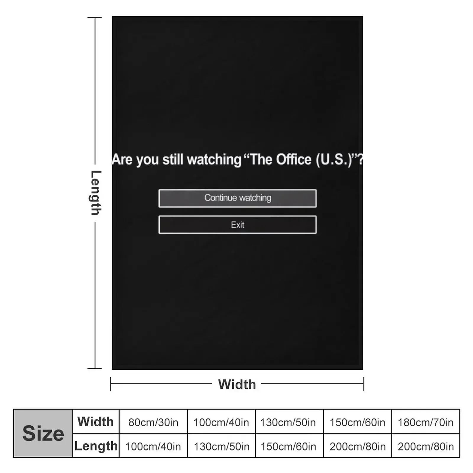 the office netflix watching Throw Blanket Heavy Bed linens Extra Large Throw Bed covers Luxury St valentine gift ideas Blankets