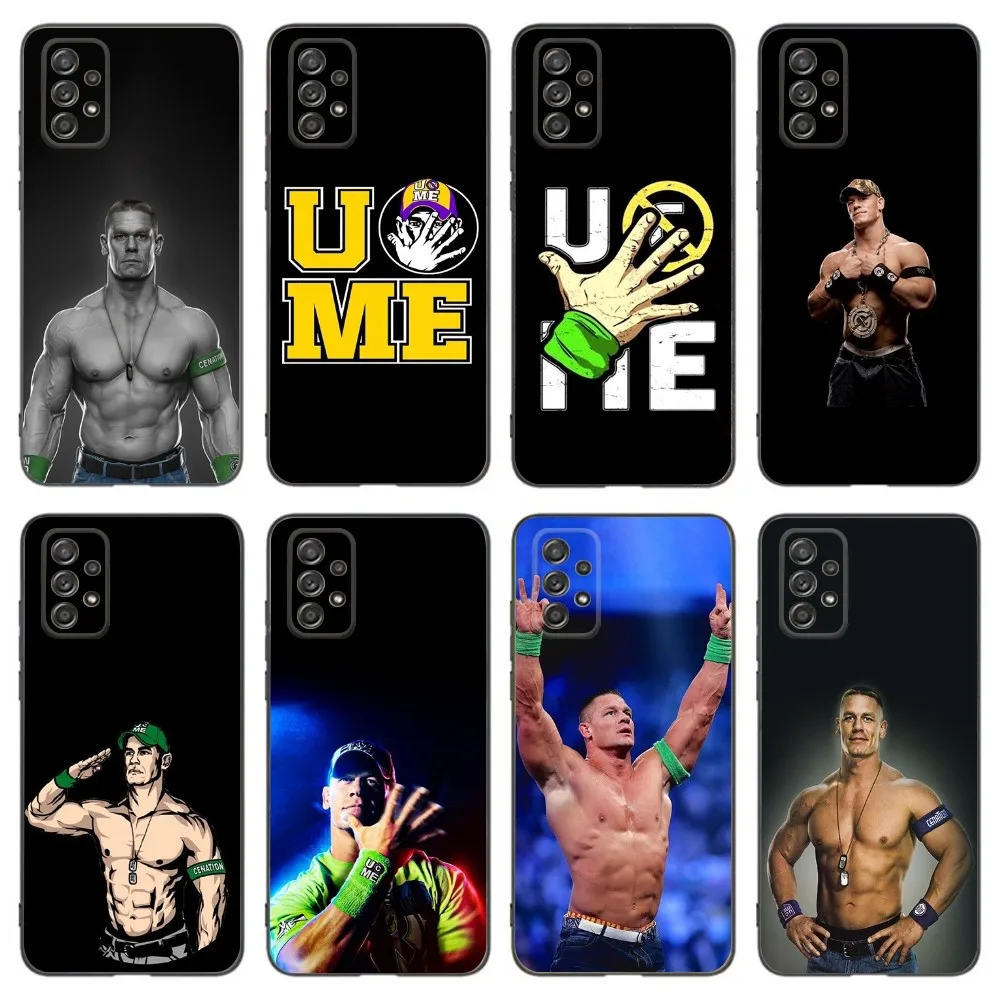 J-John C-Cena Phone Case For Samsung Galaxy A13,A21s,A22,A31,A32,A52,A53,A71,A80,A91 Soft Black Phone Cover