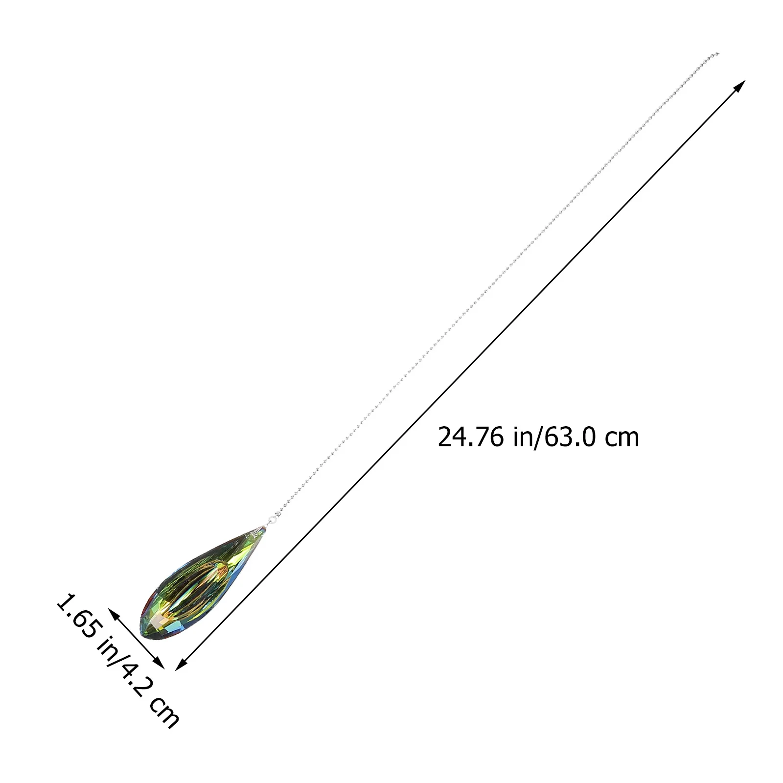 

Crystal Pendant Ceiling Fan Pull Chain European Style Beaded Fan Pull Chain Decorative Pendant Extension Lighting Accessory