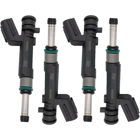 Комплект из 4 топливных форсунок 16600-1KT0A 16600-5RL0A для Nissan Versa Note 1.6L 2011-2015, замена топливных инжекторов