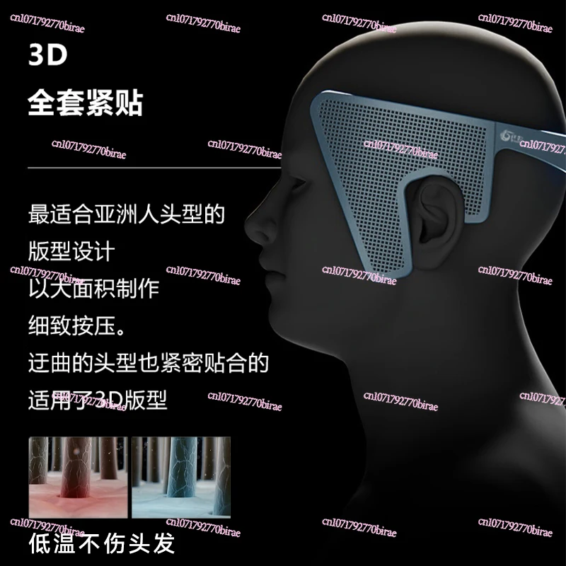 لوح كي بالضغط على الشعر القصير سوالف مشبك مطيع مضاد للاعوجاج قطعة أثرية على الطراز الكوري لتنعيم الشعر على كلاهما #5