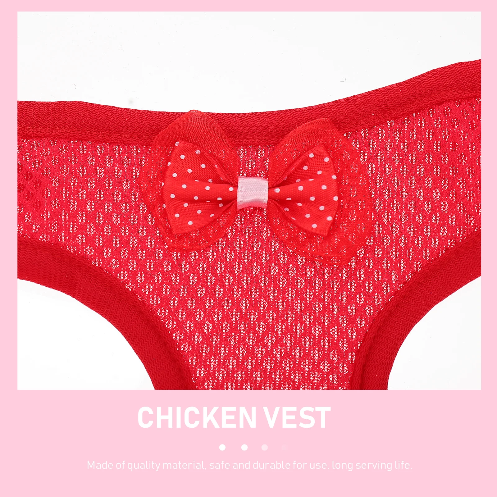 

Durable Rooster Hen Leash Pulling Strap Chain Hen Pulling Rope Pet Chicken Vest Tank Dog Collar Outdoor Walking