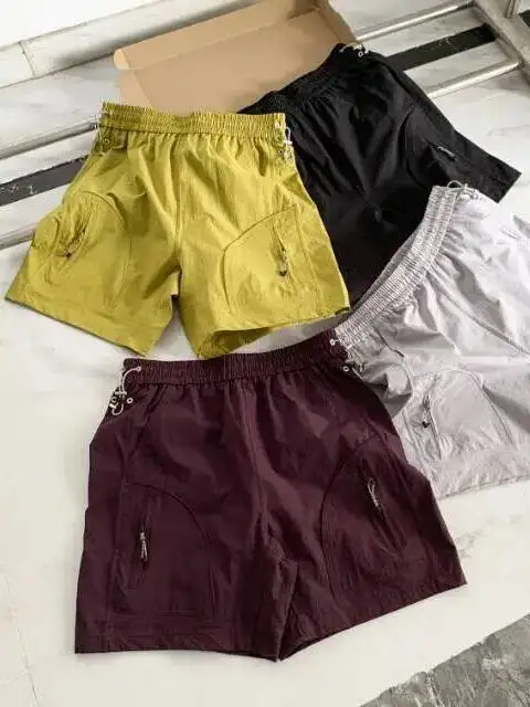 

Outdoor Men's Workwear Short Pants Five Parts Cool Feeling Quick Dry Breathable Hiking Shorts Summer Multi-Pocket Sporty