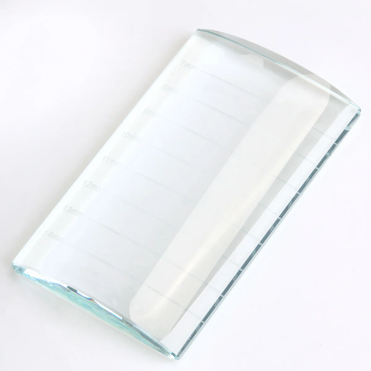 

Glass Adhesive Glue Pallet Holder Smooth Surface Eyelash Extension Tool Eyebrows Template Makeup Beauty Salon Convenient