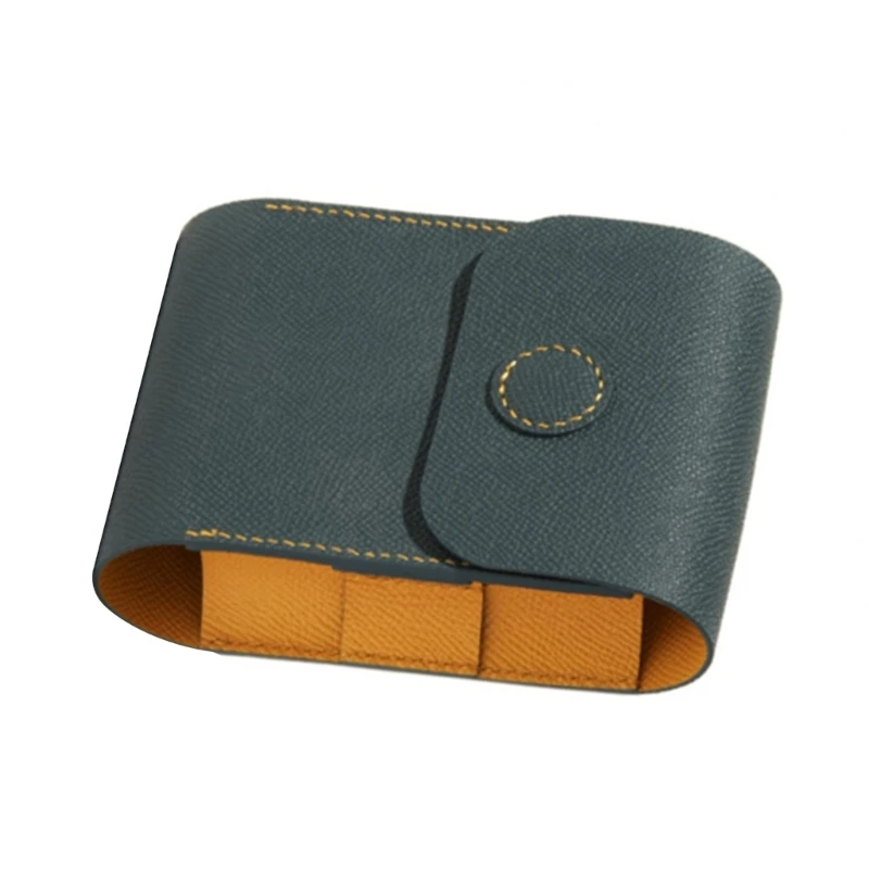 Golf Ball Case Waist Holder Bag PU Leather Golf Ball Bag Pocket Golf Tees Bag Rangefinder Ball Tees Storage