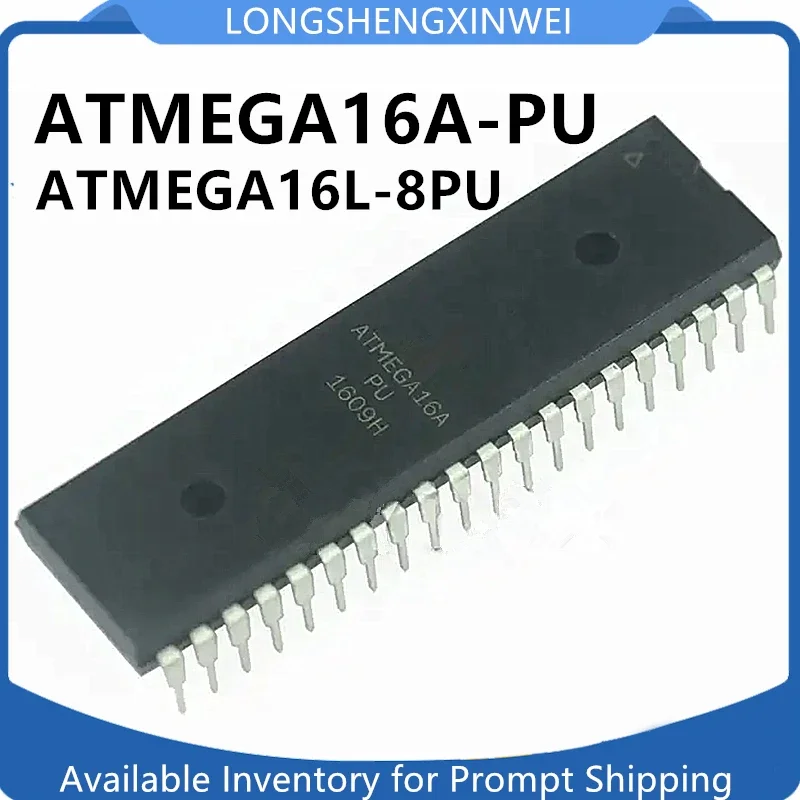 1PCS  ATMEGA16A ATMEGA16A-PU ATMEGA16L-8PU New Microcontroller Chip Direct Insertion