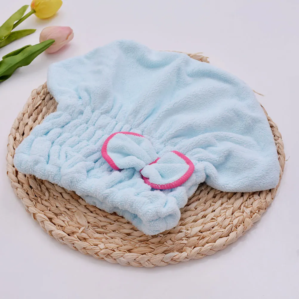 

Elasticity Dry Hair Cap Women's Shower Caps Your Bath Accessories for Microfiber Drying