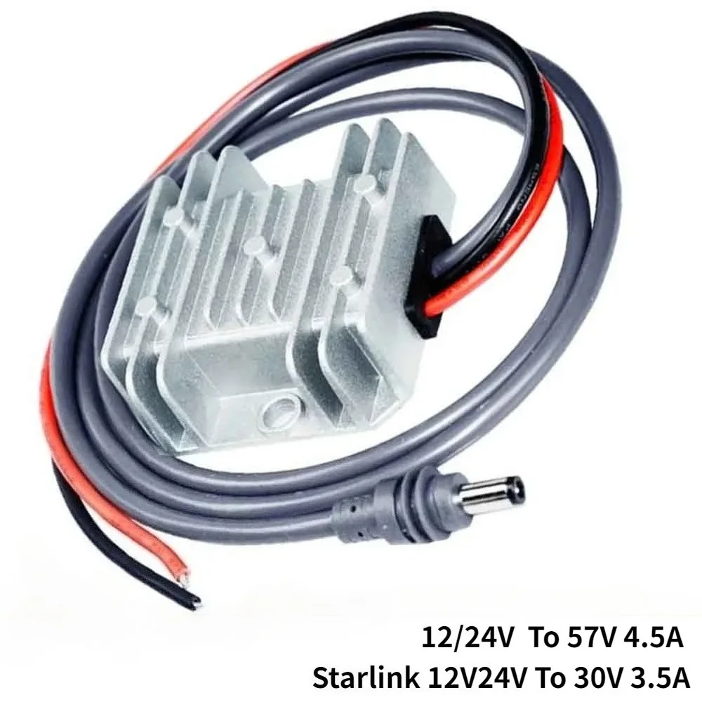 Starlink 12V24V TO 30V 3.5A Boost Power Supply 12V/24V to 57V 4.5A 9-28V DC Step Up DC Converter Regulator for Solar Panels ROHS