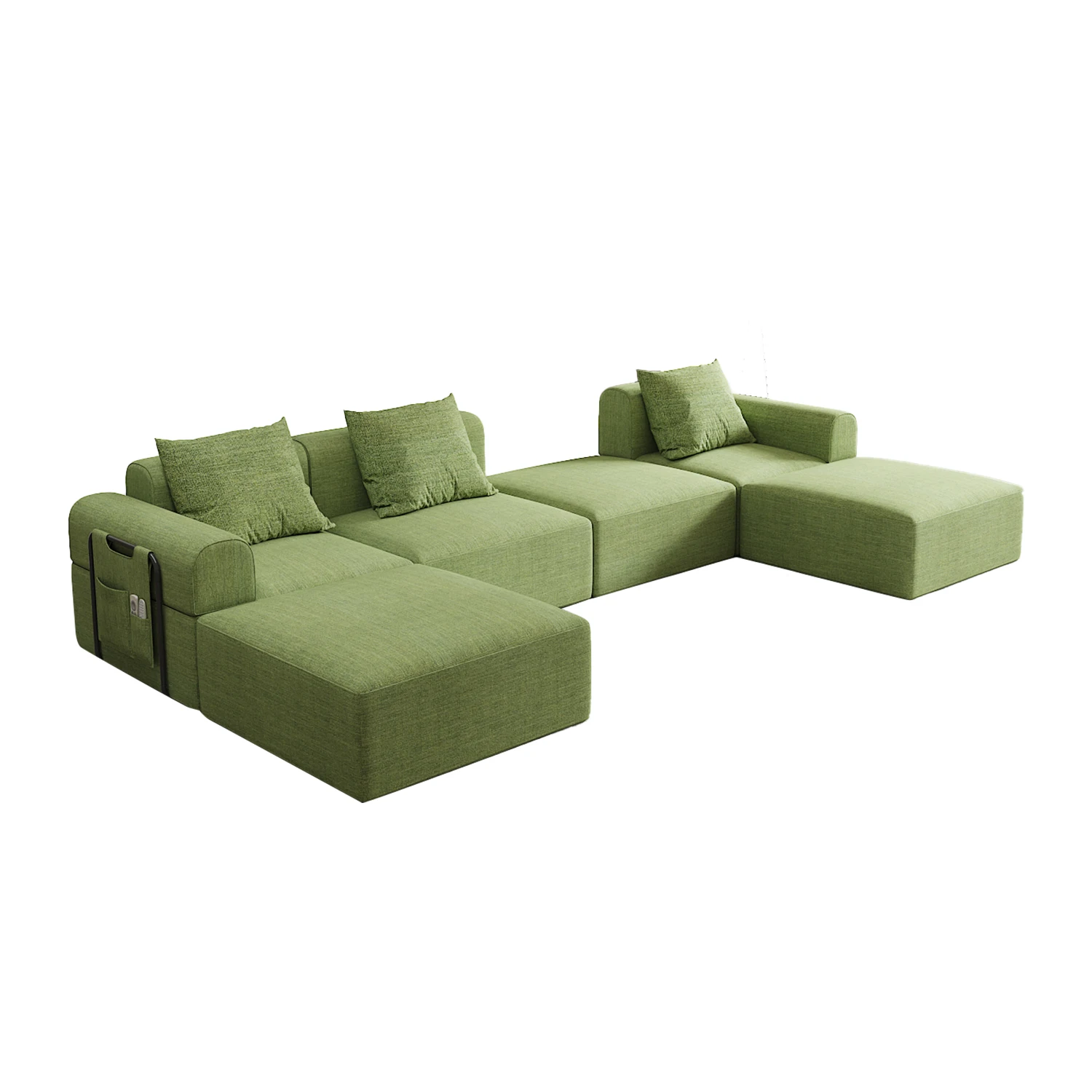 Custom Stylish Wholesale Boneless Sofa With 6pcs/set Vacuum Compressed Sofa For Living Room Hotel Apartment Comfortable Sofa Bed