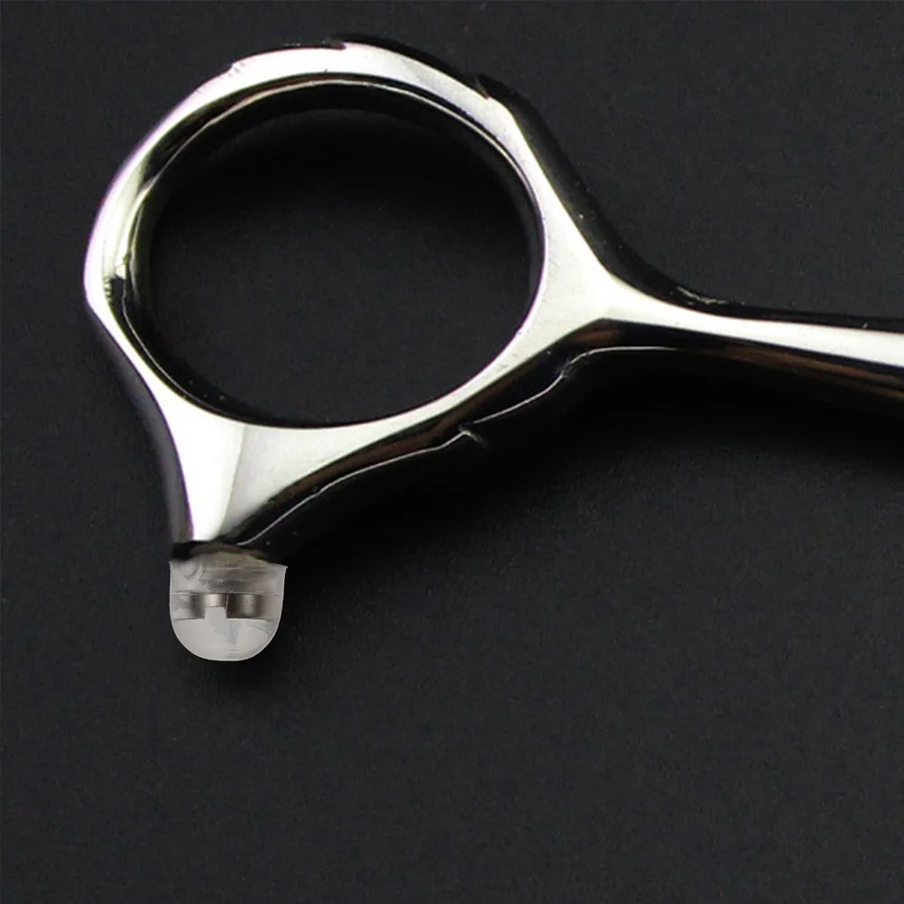 

20 Pcs Scissors Muffler Bumpers Barber Tools Pet Hair Silencing Metal Accessories