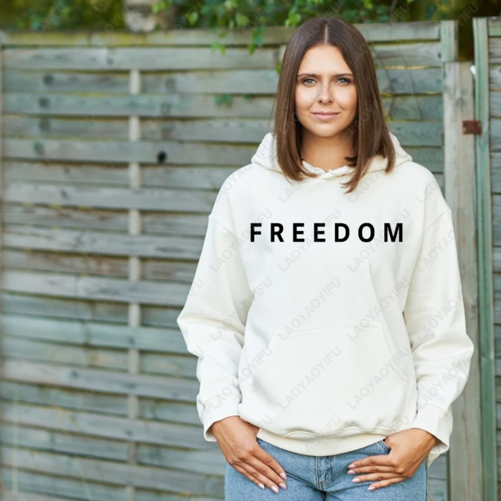 تشارلي كيرك هوديي الحرية إقتباس الإهانة لا يعني حقك طويلة الأكمام البلوز الرجعية عارضة نمط الرجال امرأة هوديس