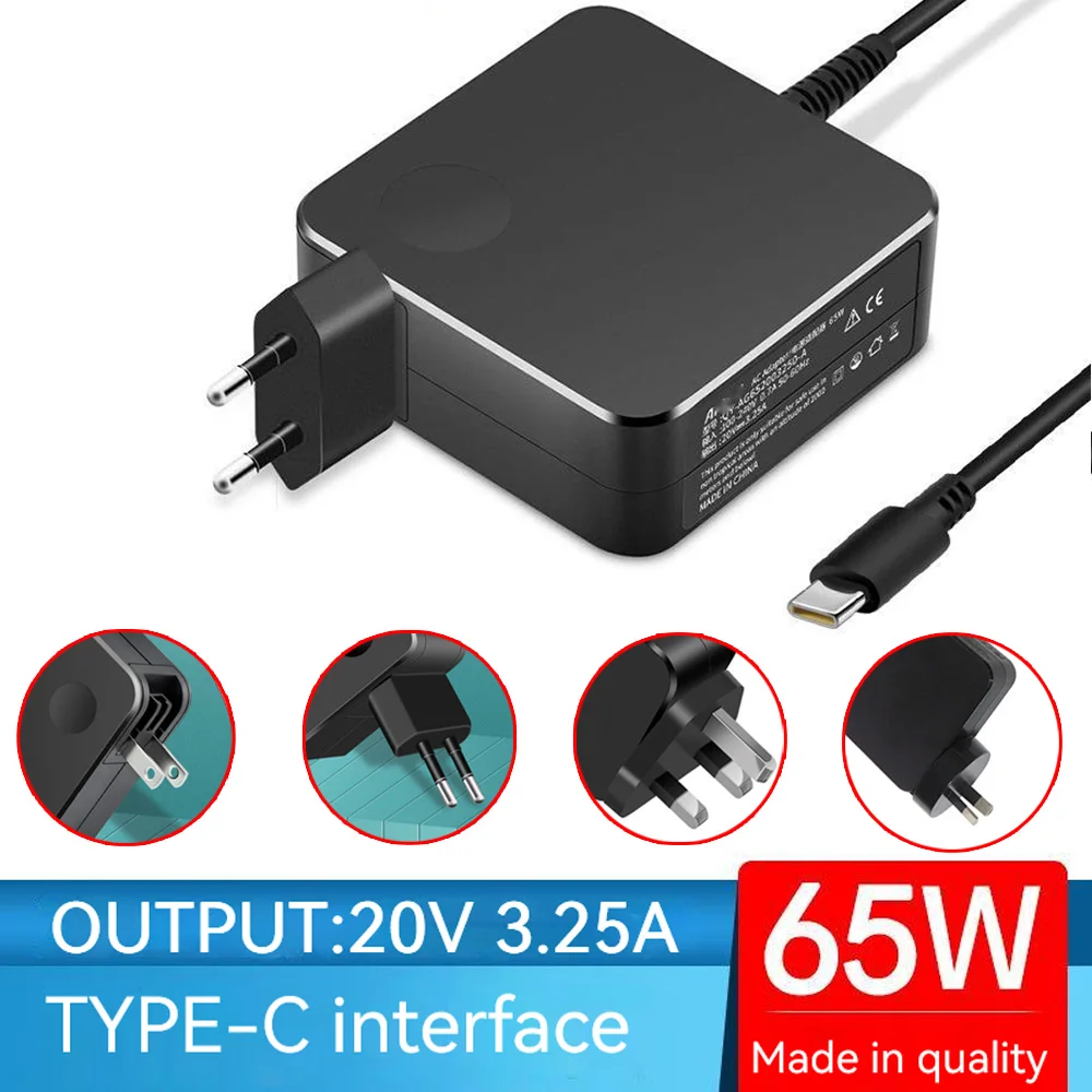 65W 45W TYPE-C Laptop Ac Adapter Charger For HP EliteBook x360 1020 G2;1030 G3;1040 G8;1040 G5;1040 G6;Pro x2 612 G2;ZHAN x13 G2