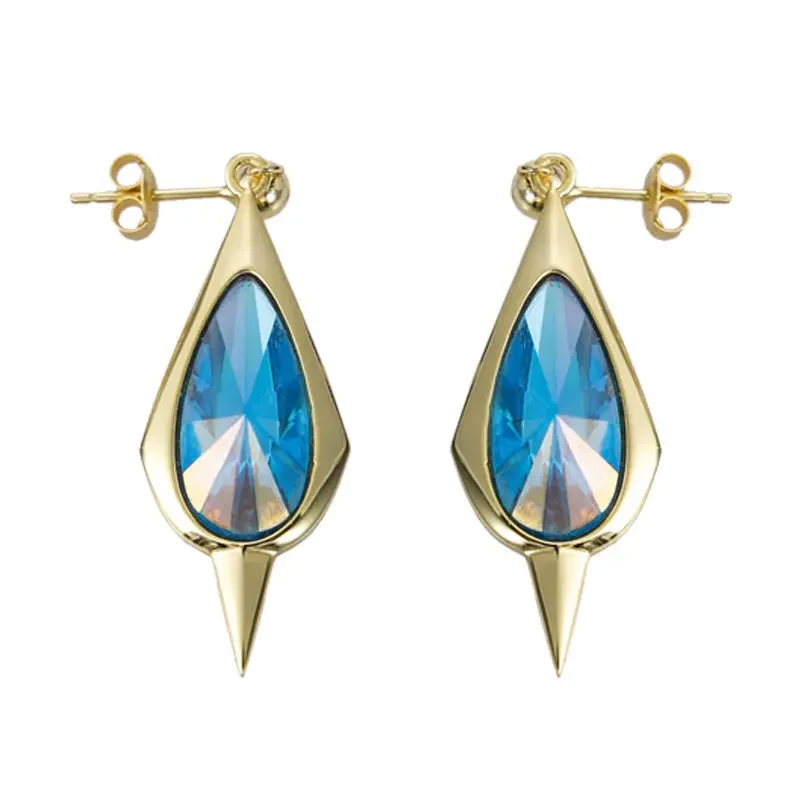 أقراط أنيمي Genshin تأثير كايا تأثيري ، خطاف الأذن ، اكسسوارات مسمار ، دعامة زي ، هدايا