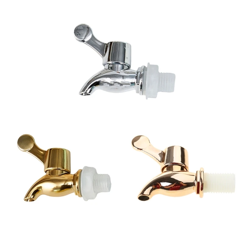 Golden Tap for Wine Barrels Easy Installation Home Essential Barrels Spigot Dropship