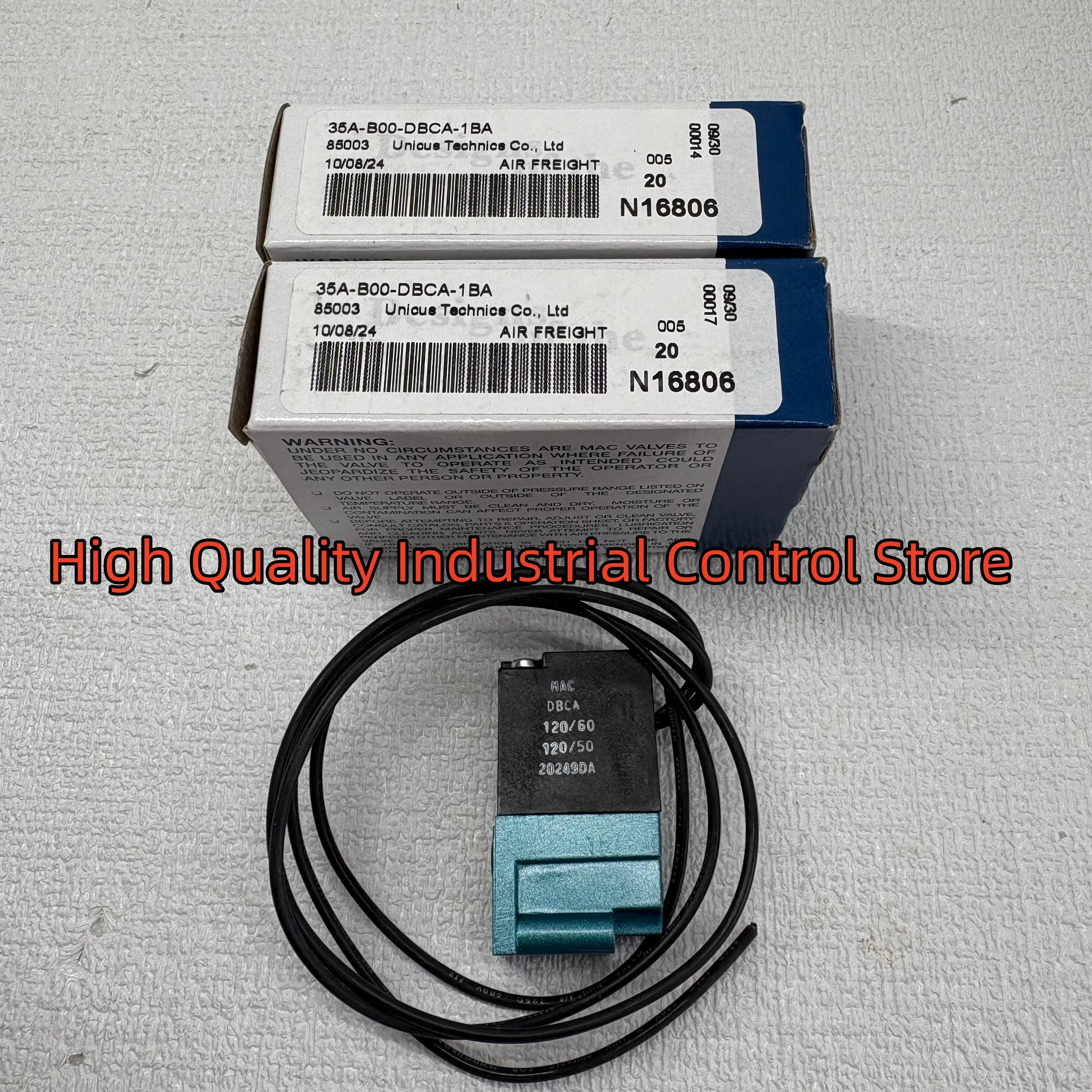 

Solenoid valve 35A-B00-DBCA-1BA 35A-BOO-DBCA-1BA new in box