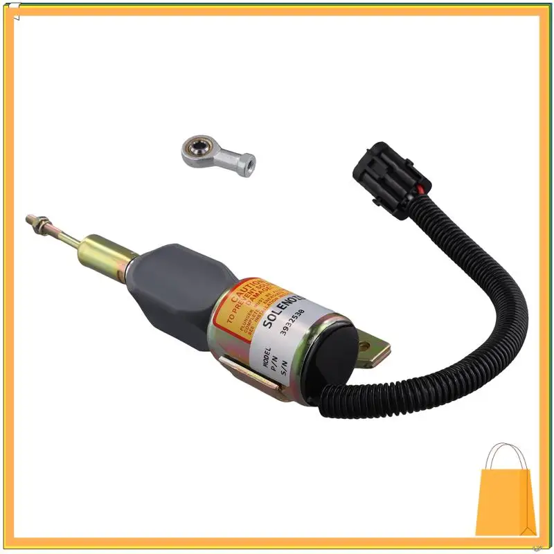 

Trending 3932530 24V Diesel Engine Shut Off Solenoid SA-4756-24 For Cummins 4BT, 6BT5.9 Excavator