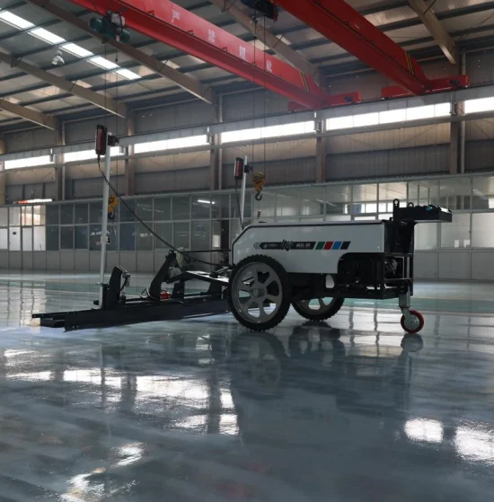 Konstruktion Laser Estrich Nivellierung Roboter Kernmotor Betonverteiler mit Vibrationsmotoren Eisen Nivelliermaschine