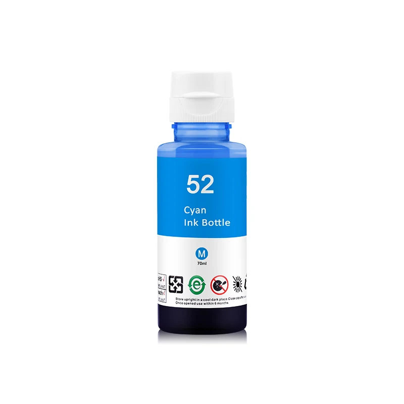 100ML*4 GT52 GT53 Refill Dye Ink For HP GT 52 53 Deskjet GT5810 GT5820 5810 5820 For HP 110 115 310 315 Inkjet Printer