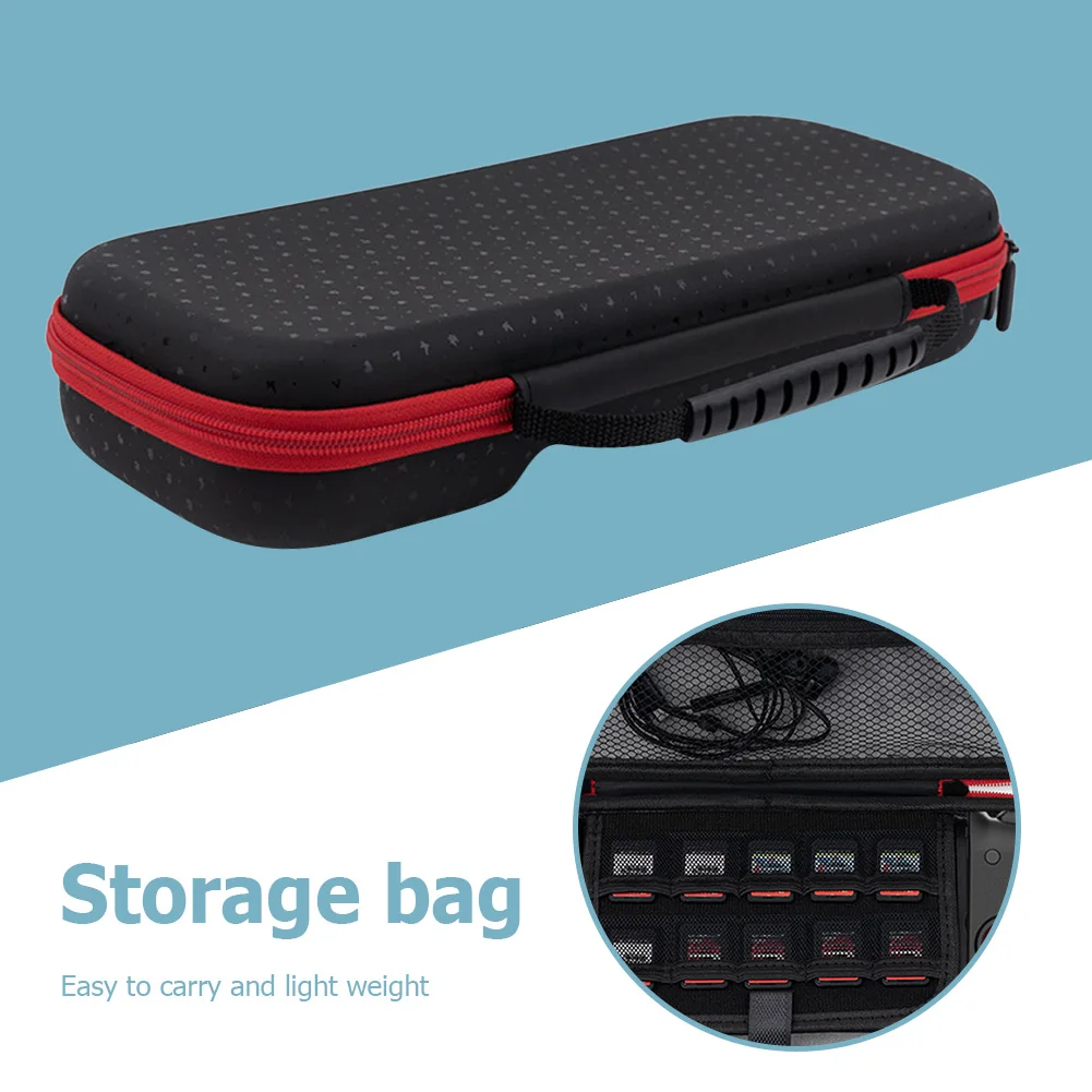 For Nintendo Switch Hori Split Pad Pro Controller Carrying Case Storage Bag Gamepad Protection Box Travel Pouch Game Card Slot