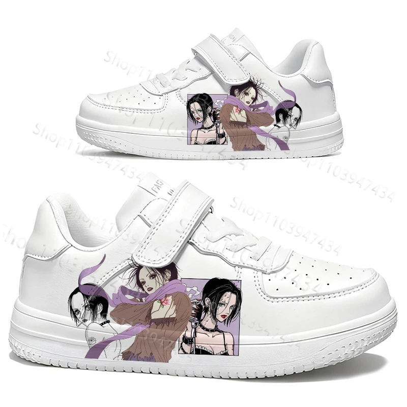 

Unisex casual shoes nana Outdoor Children White shoes For boys girls Lace up White Simple Shoes Christmas kids Gift