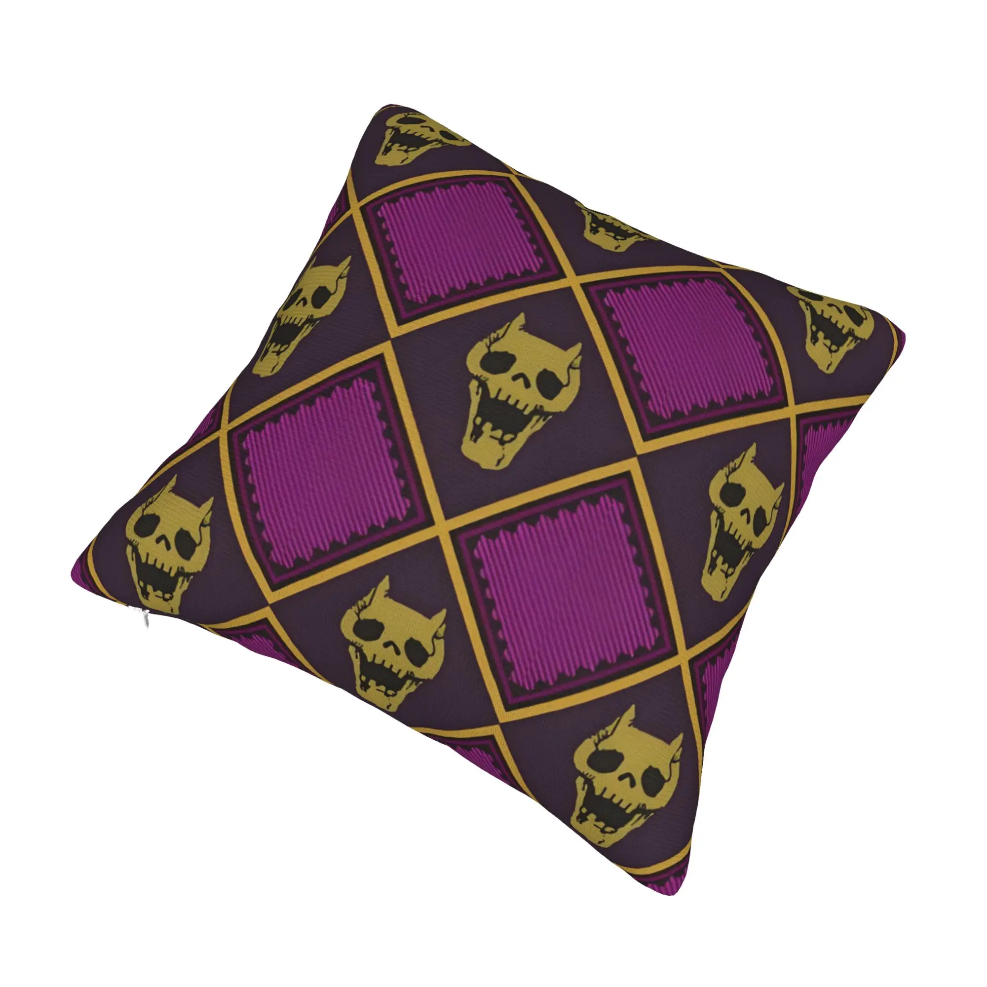 JoJo Adventure Bizarre Pillow Case Decoration Fashion Calavera Yoshikage Kira Chair Cushion Square Pillowcase
