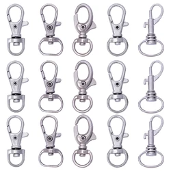 10Pcs/Bag Lobster Clasp Hooks Swivel for Handbag Purse Leather Bag Necklace Bracelet Shoulder Strap Belt Clip Keychain