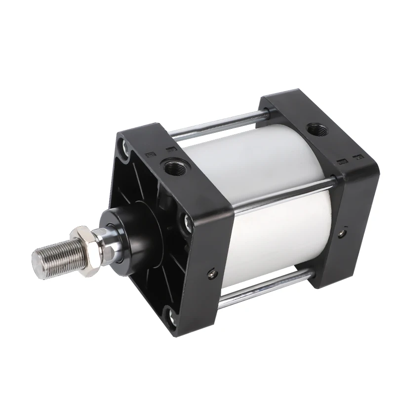 Imagem -02 - Cilindros de ar Padrão Grande Bore Cilindro Pneumático do Pistão Dupla Ação sc 25 a 800 1000 mm Curso Sc160 200 mm