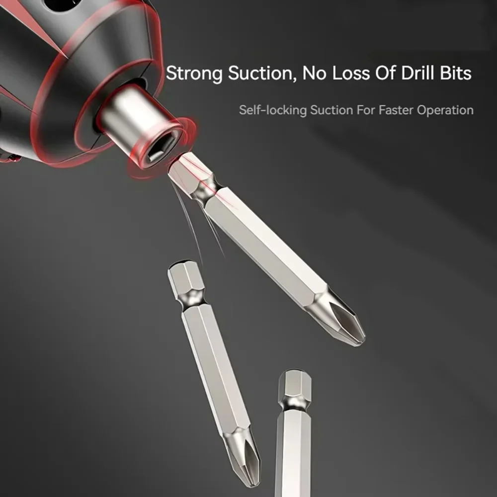 Electric Screwdriver Battery Rechargeable Cordless Screwdriver Powerful Impact Wireless Screwdriver Set Mini Drill Power Tools