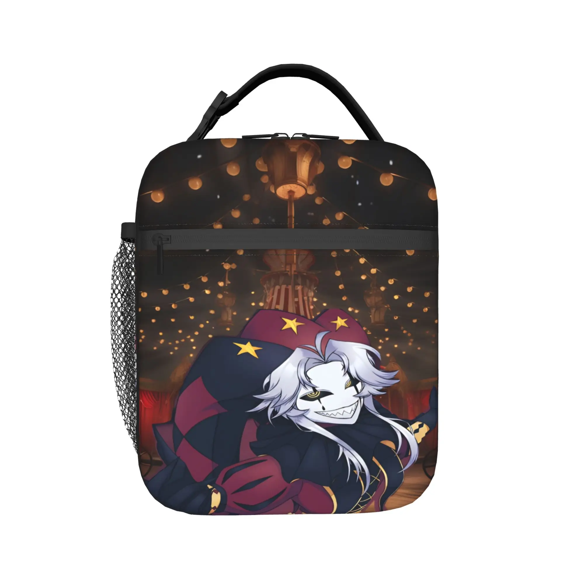 Lunch Box Pierrots The Freak Circus Accessories  Storage Food Box Ins Style Thermal Cooler Bento Box For Travel