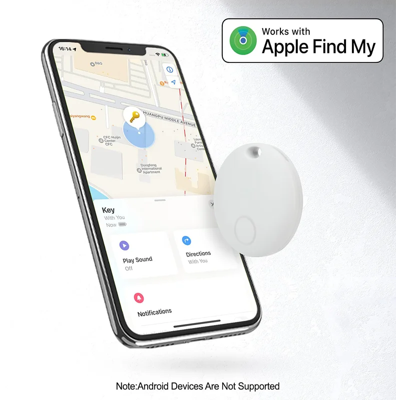 2 قطعة OEM GPS Tracker Tuya Smart Life Location Finder Tracking لنظام Android IOSTracker #2