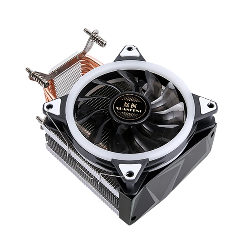 XUANFENG-ventilador eficiente de 120mm, tubo de calor 4/6, Enfriador de CPU refrigerado por aire x99 i5 i7 i9, instalación de procesador LGA2011 2066 115x1200 1851 1700