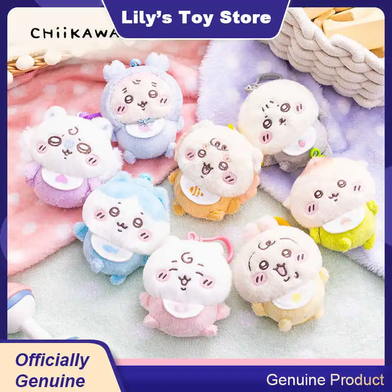 

Genuine Chiikawa Baby Standing Stuffed Plush Cute Stylish Bag Accessory Trendy Decor Toy Keychain Pendant Surprise Gift For Fans