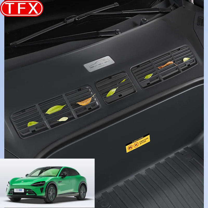 For Xiaomi YU7 2025 2026 Car Styling Front Hood Anti Blocking Mesh Cover Air Intake Anti Insect Net Dust Protection Accessories