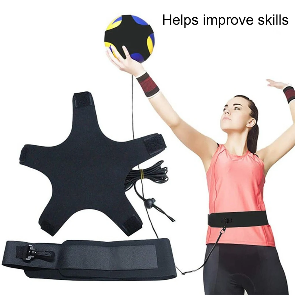 Soccer Ball Juggle Bags Auxiliary Circling Belt Portable Football Equipment Wear-resistant Football Kick Solo Soccer Trainer