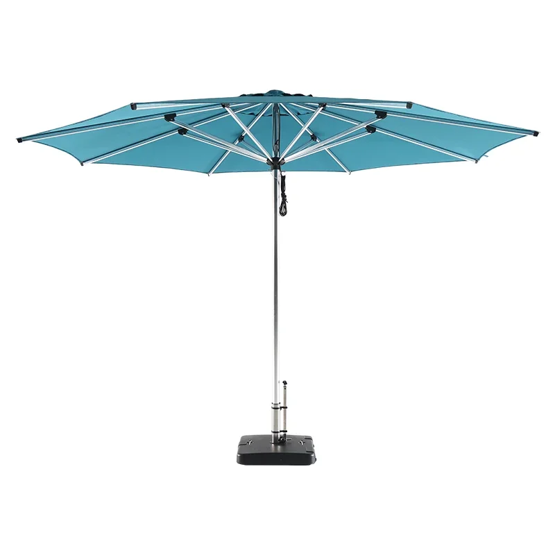 

Garden Outdoor Restaurant Parasol Custom Commercial Aluminum Resort Design Sun Advertising Beach Beer Patio Umbrella