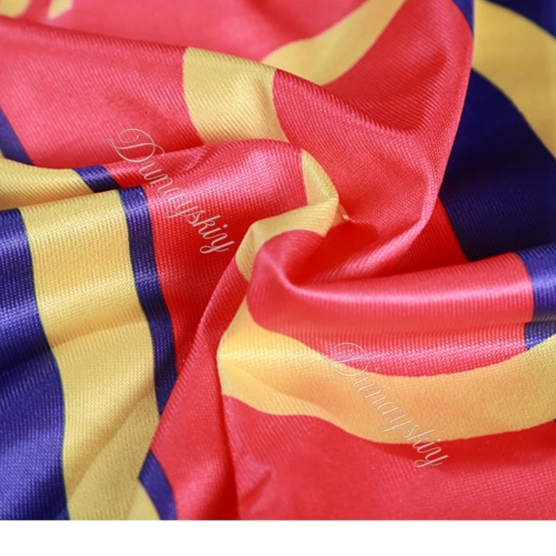 Women Football Cheerleader Two Piece Lingerie Set Red Purple Stripe Crop Top Football Themed Bikini Lingerie for Club Party view 5