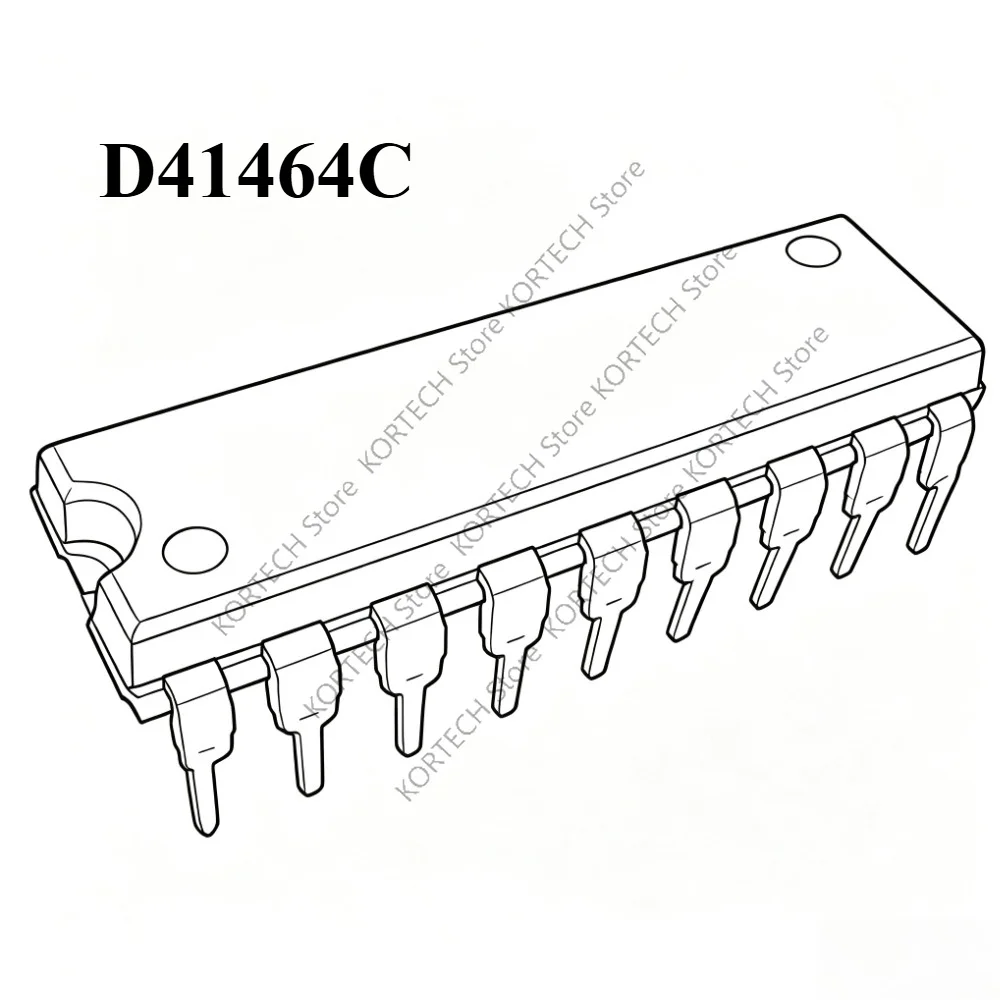 10pcs/Lot D41464C D41464C-10 D41464C-12 D41464C-15 D41464C-80 D41464 41464 DIP18 new and original IC
