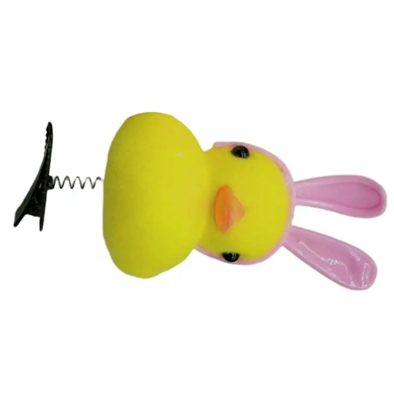 

652F Animal Hair Pin for Girl Yellow Duck Hair Clip Side Hairpin Hair Decors