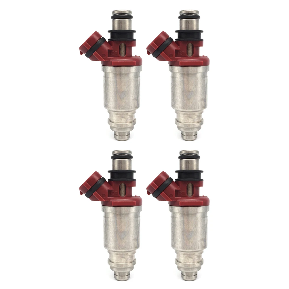 4pcs Fuel Injectors for Toyota 7A-FE Celica Corolla Geo Prizm 1.8L 23250-16160 2325016160 23209-16160