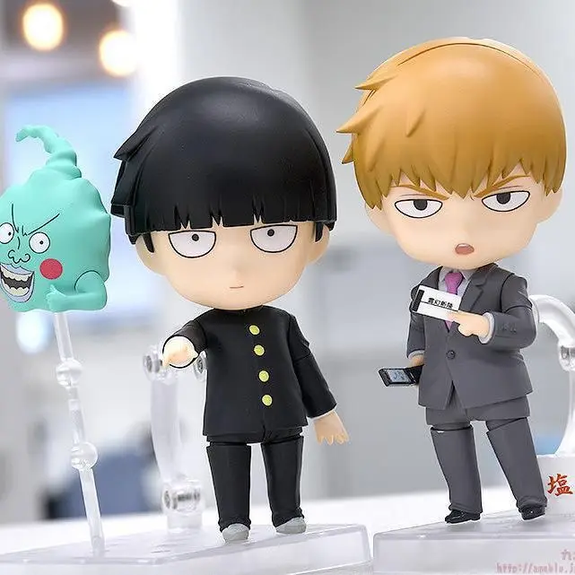 10cm Mob Psycho 100 Mobu Saiko Hyaku reigen arataka Shigeo Kageyama 1913 1922 Action figure toys collection doll Christmas gift