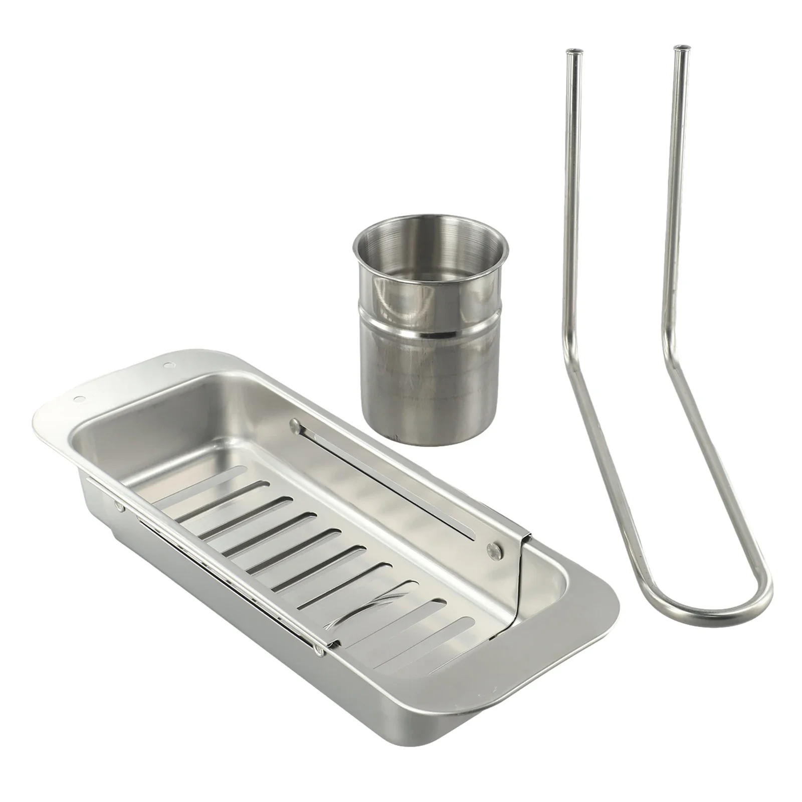 1pc Kitchen Sink Organizer Telescopic Storage Shelf Drainer Rack Soap Sponge Towel 37-43cm Home Storage Organization