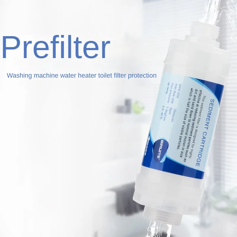 Pre-Filter PP Cotton Filter Purifier Removal Heavy Metal Purifier Shower Washing Machine Filter Home Health Water Filter