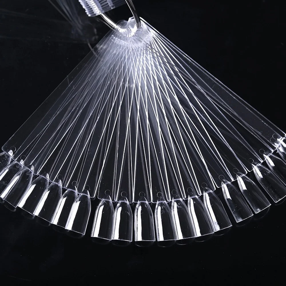 50 stuks valse nageltips kleurenkaart praktijk display tools manicure nail art tool kunstnagels set voor vrouwen salonbenodigdheden