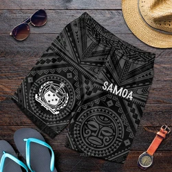 New Harajuku 3D Polynesian Samoa Printing Beach Shorts For Men Fashion Streetwear Board Shorts Unisex Cool Swimming Shorts Pants